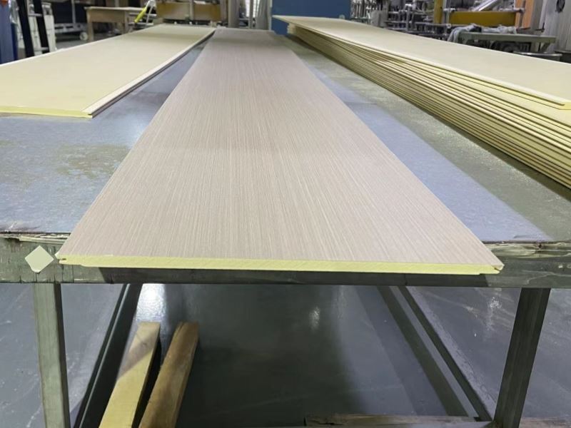 30cm width 8mm thickness solid WPC wall panel