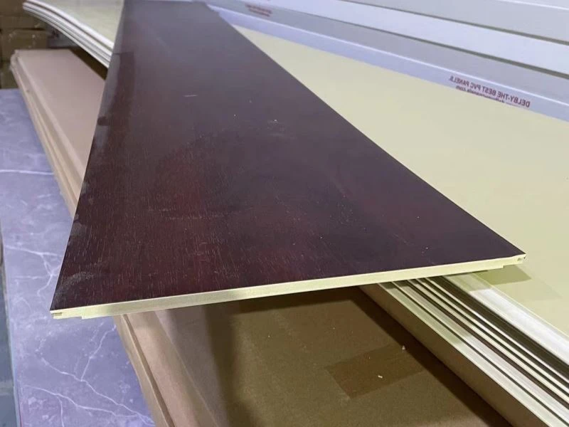 30cm width solid wood pattern WPC wall panel